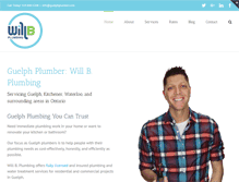 Tablet Screenshot of guelphplumber.com